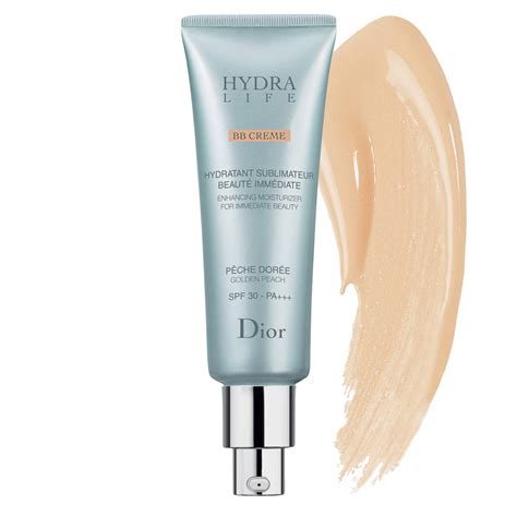 dior hydra life bb creme golden peach|Dior 02 Golden Peach Hydra Life BB Crème Broad SpectruM.